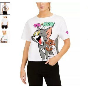 Love Tribe Tom and Jerry Graphic T-Shirt XS
